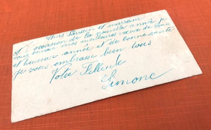 Mignonette Bonne Année Paysage Editeur MC Paris 100 - photo numéro 3