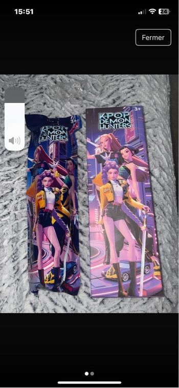 K-pop démon hunters figurine