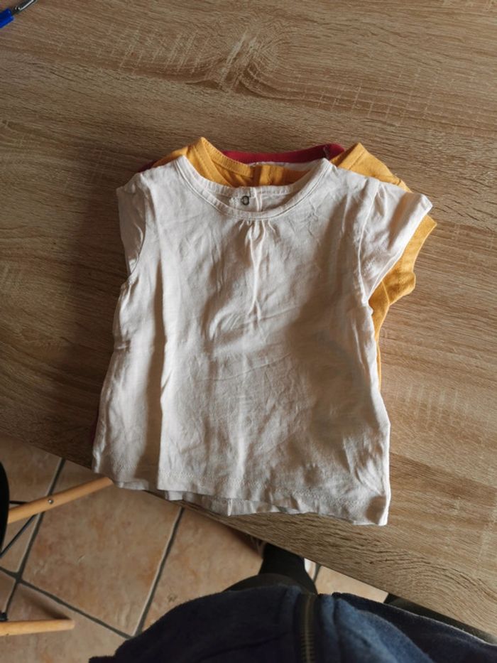 Ensemble tee shirt 3 mois fille - photo numéro 2