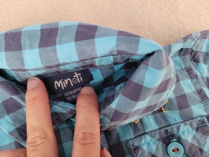 chemise manches courtes minoti 18 mois - photo numéro 4