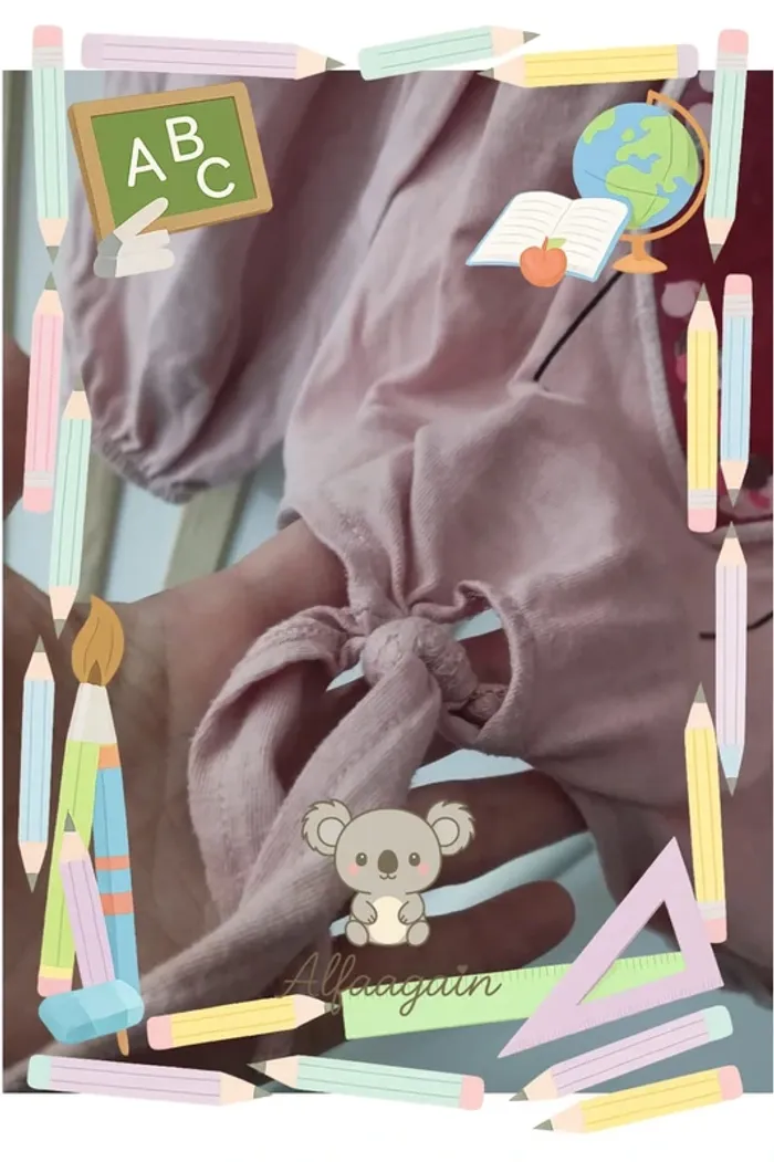 Haut 10ans licorne rose - photo numéro 3