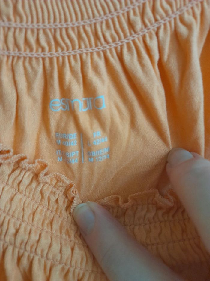 Blouse d été orange 42/44 - photo numéro 2
