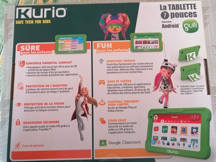 Tablette enfant kurio neuve - photo numéro 3