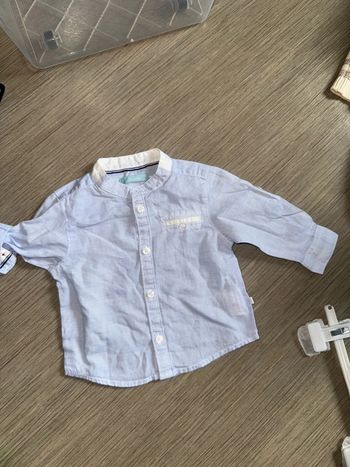 Chemise obaibi  9 mois peu porté
