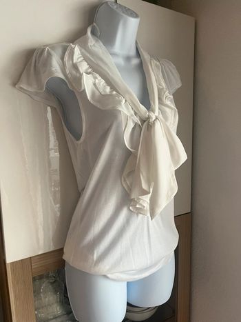 Top habillé col lavallière naf naf taille s