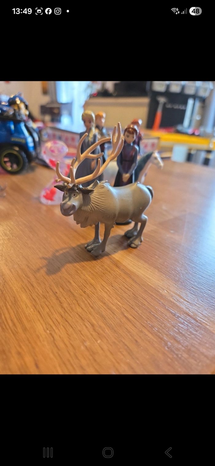 9 Figurines personnages de la reine des neiges 2 Disney - photo numéro 6