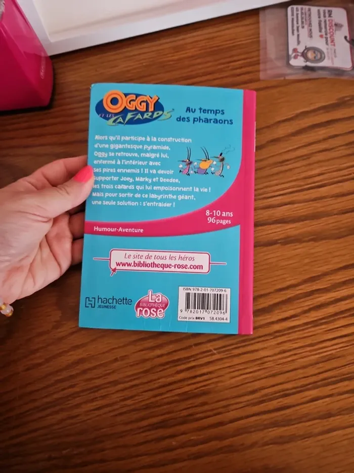 Livre bibliothèque rose Oggy et les cafards 1 - photo numéro 4