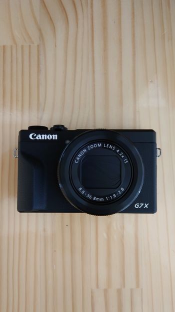 Canon Powershot G7X Markii Mark III avec 2 batteries , 1 chargeur et une carte mémoire 128Go en parf