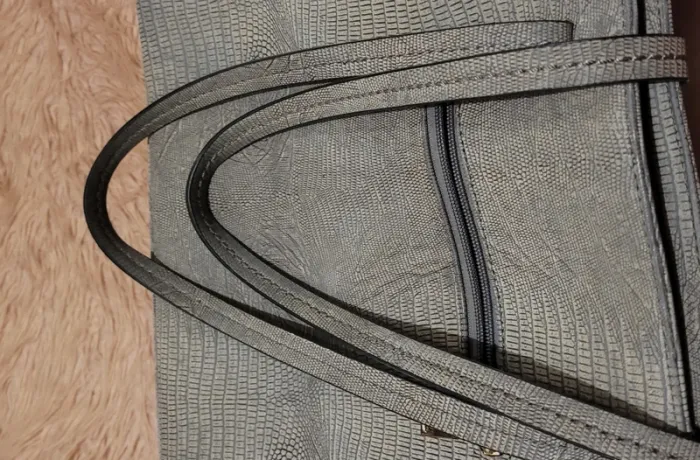 Grand sac à main Breal gris - photo numéro 8