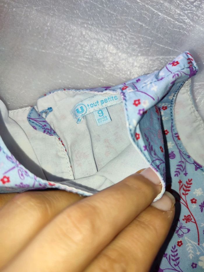 Combinaison Fleurie bleue - photo numéro 2