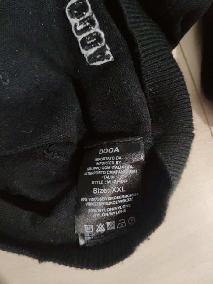 Pull fin Dooa noir taille XXL - photo numéro 4