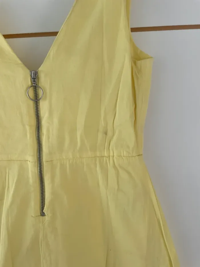 Robe-short jaune XS Mango - photo numéro 7