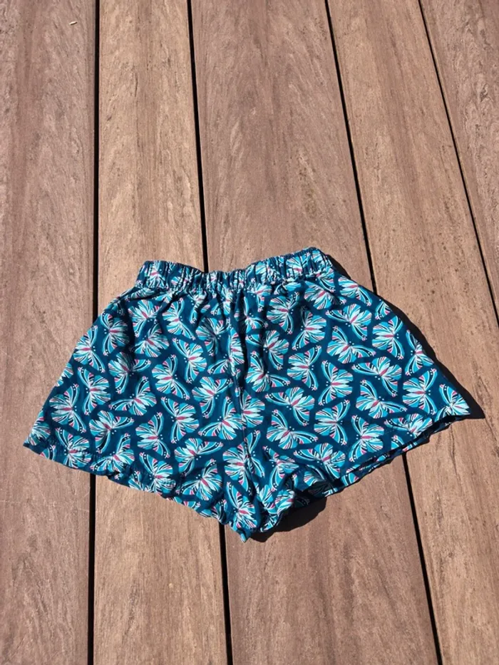 Short Okaïdi 8 ans turquoise papillons - photo numéro 4
