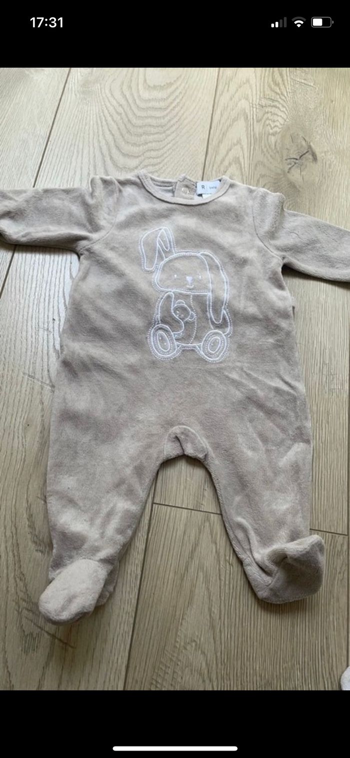 Lot de 5 pyjamas velours - photo numéro 3