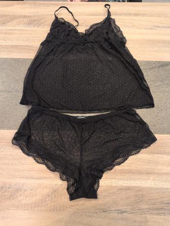 Tenue de nuit pyjama top de nuit lingerie