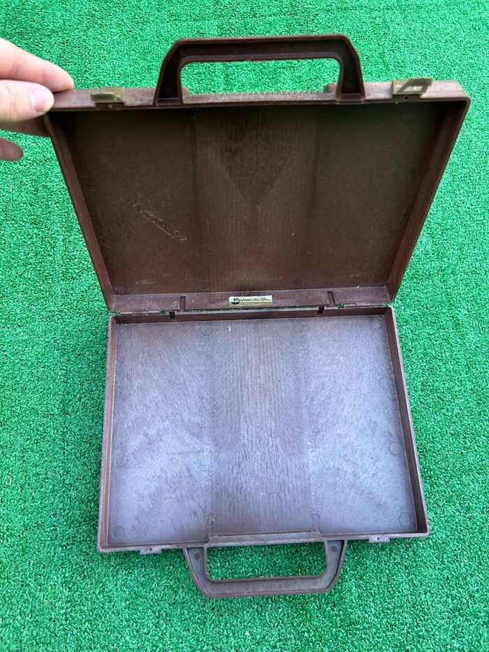 Mallette vintage Lefranc & Bourgeois – Made in France – 29 x 25,5 x 5 - photo numéro 3