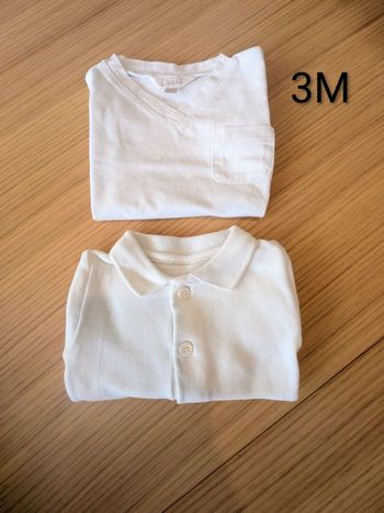 Lot 2 bodys MC 3M - lucieju3ETEG