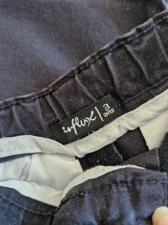 Short garçon 3 ans influx noir coton élasthanne - photo numéro 5