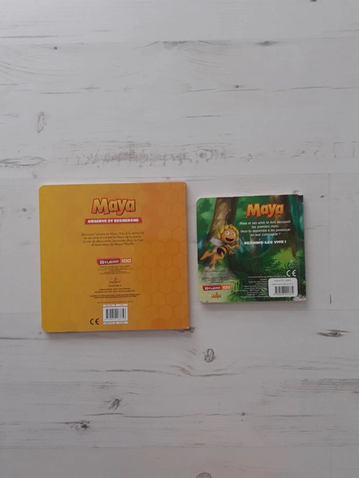 2 livres Maya l'abeille de Studio 100 - photo numéro 2