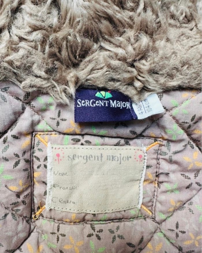 🌼manteau sergent major 4 ans 🌼 - photo numéro 2