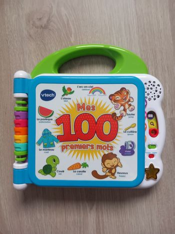 Jeu "Mes 100 premiers mots" de Vtech sans électronique