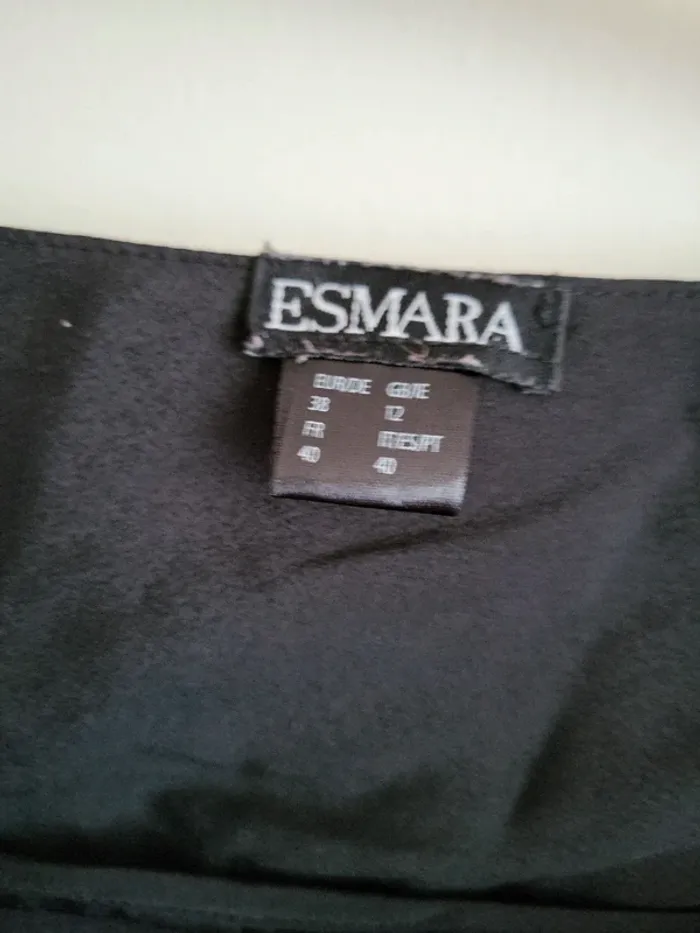 Blouse fluide noire esmara - photo numéro 3