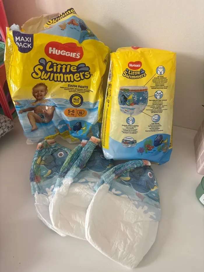 Paquet couche Huggies Little swimmers - photo numéro 5