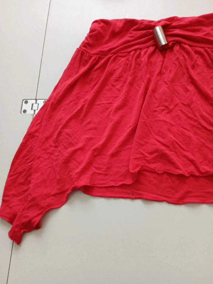 Jupe ressort rouge 14 ans Rds - photo numéro 3