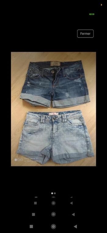 Lot shorts 34 été