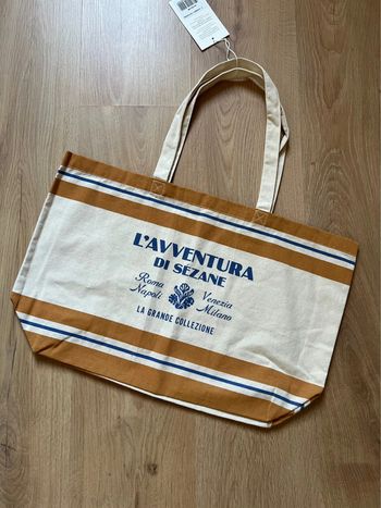 Cabas sac tote bag fourre tout Sézane