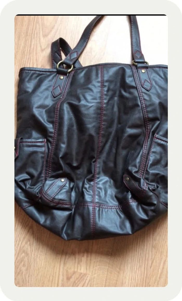 Sac cuir Monoprix - photo numéro 3