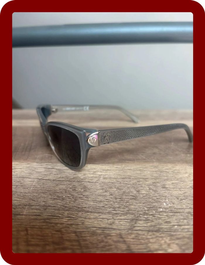 Lunette de soleil Roberto Cavalli grise argenté vintage année 2000 - photo numéro 2
