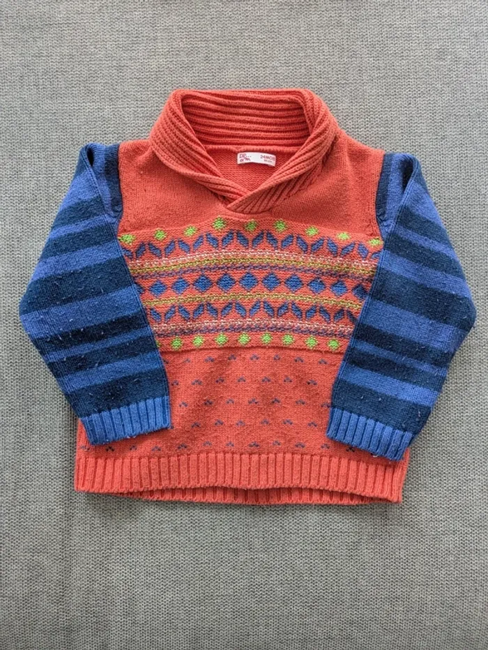 Pull hiver 24 mois