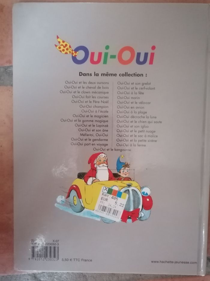 Livre oui oui et le père Noël - photo numéro 2