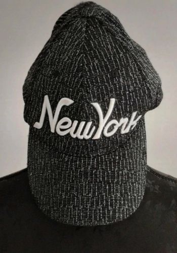 Casquette noire et argenté New York Out Leader taille unique