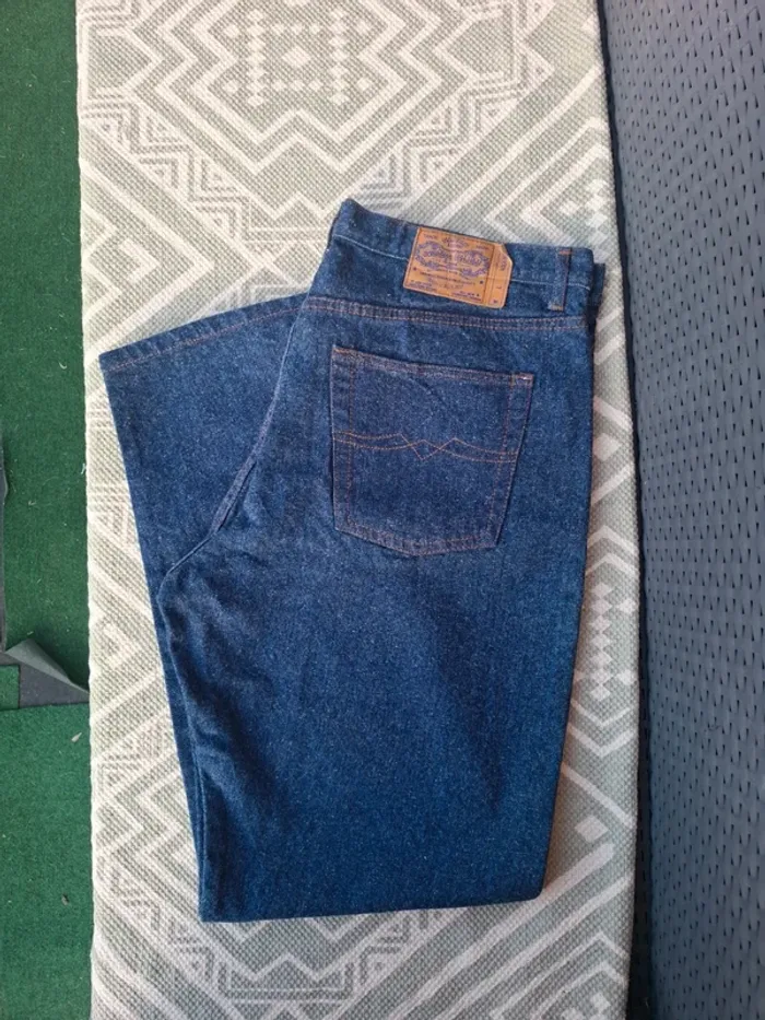 Jeans taille 52 aqua bleu - photo numéro 2