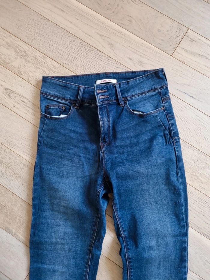 Jean taille haute camaïeu 38 - photo numéro 2