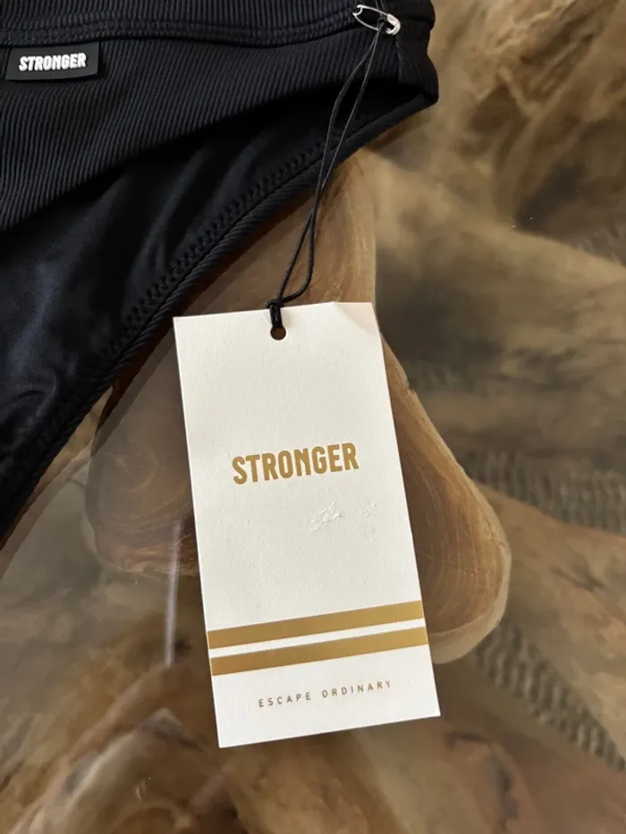 Bas de maillot de bain Stronger noir femme neuf - photo numéro 4