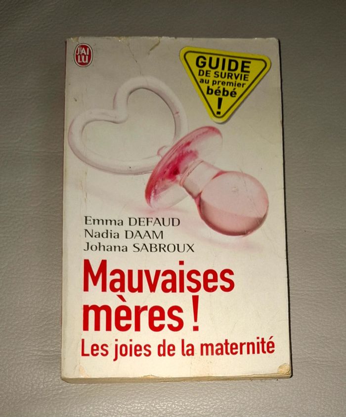 Livre : mauvaises mères ! Les joies de la maternité