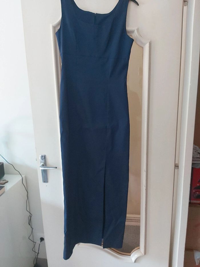 Robe de soirée bleue