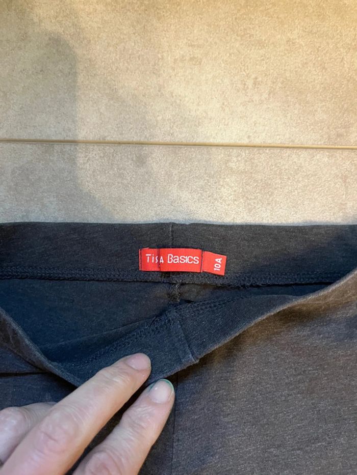 Legging gris Tissaia taille 10 ans - photo numéro 2