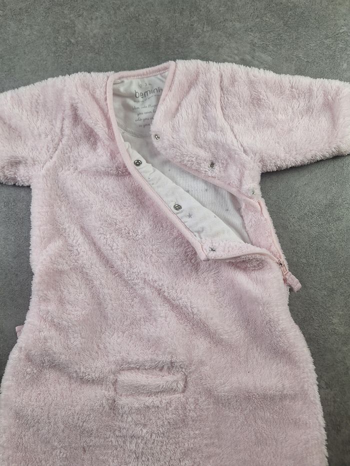 Gigoteuse hiver Bemini bébé 0-3 mois – rose toute douce - photo numéro 4
