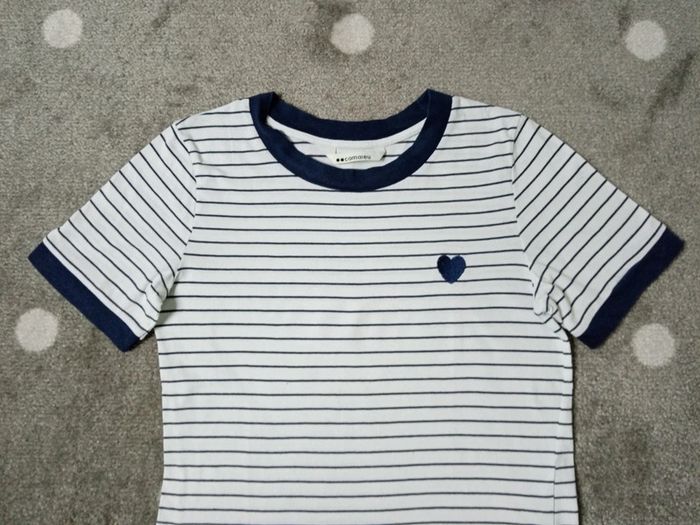 Camaïeu. 2 t shirts manches courtes - photo numéro 3