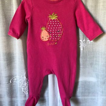 Pyjama d’été fuschia 3 mois kiabi