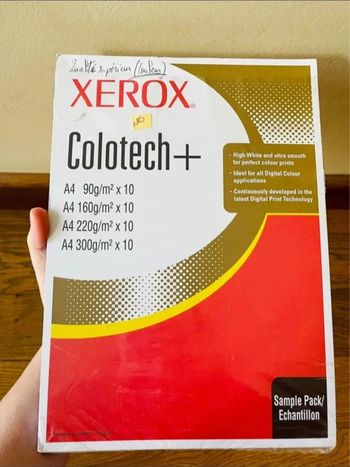 Paquet lot feuille blanche A4 Xeros