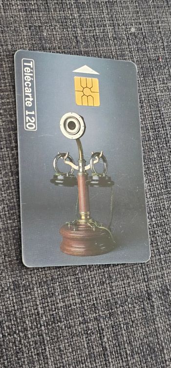 Carte téléphonique vintage