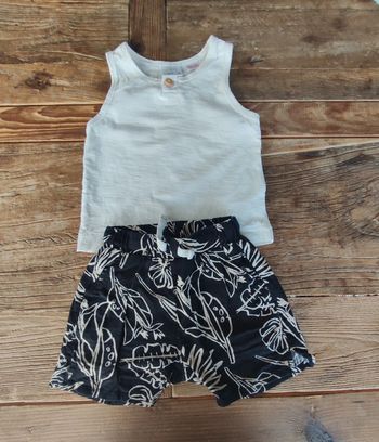 Ensemble Zara taille 12 mois