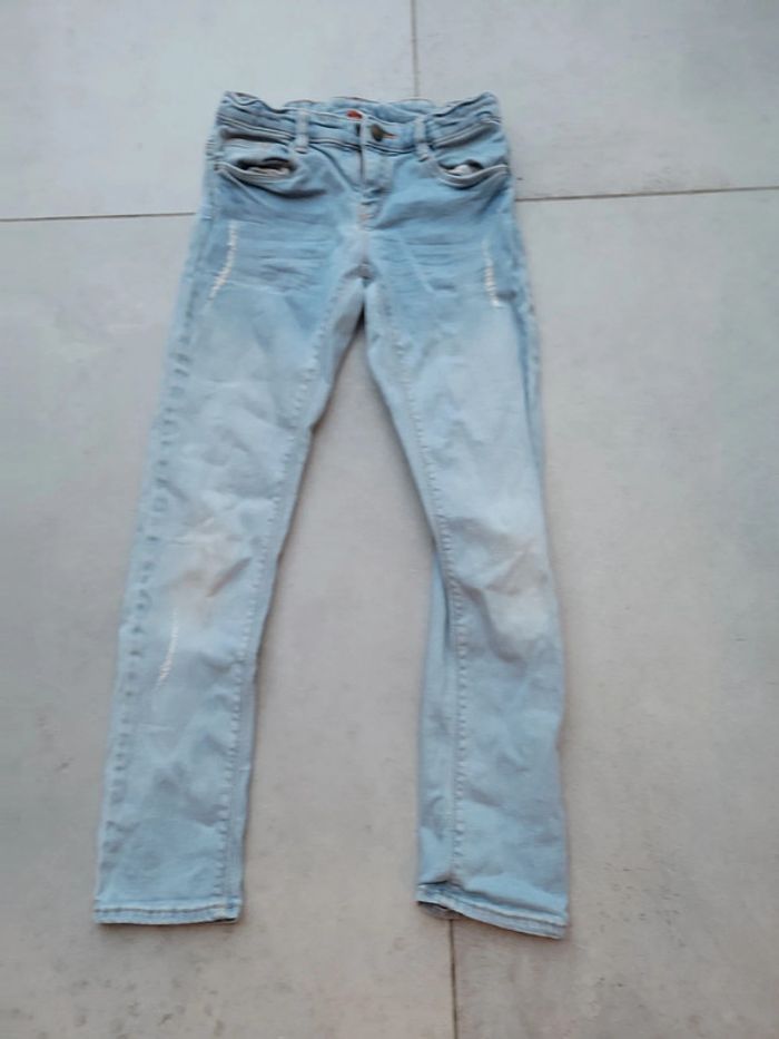 Pantalon jean taille 9 ans fille - photo numéro 2