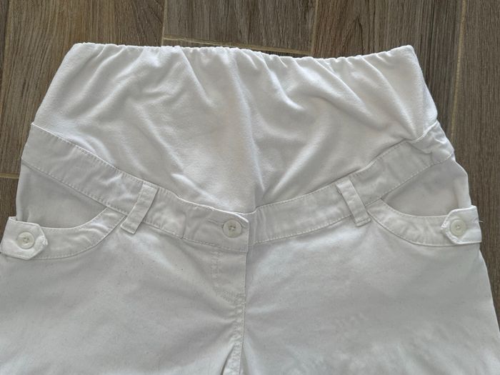 Jeans blanc de grossesse femme enceinte colline by verbaudet 38/M - photo numéro 5