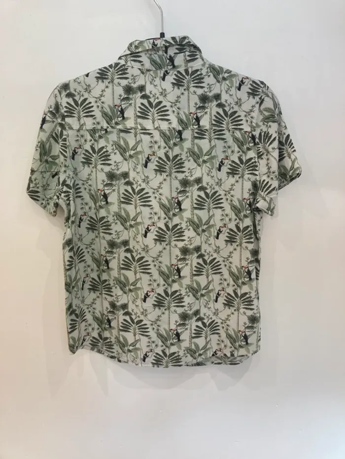 6 ans -chemise à motif un peut type hawaiien - photo numéro 4